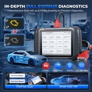 XTOOL D8S Bidirectional Scan Tool with Topology Mapping, FCA AutoAuth, ECU Cod-ing, 42+ Resets, All Systems OBD2 Scanner Diagnostic Tool, 3-Year Free Update