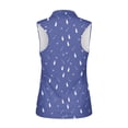 thumbnail image 5 of Yuyamidu Golf Club Golf Shirts for Women Button Down Tennis Sleeveless Active Top Moisture Wicking Collared Shirts Size XS, 5 of 7