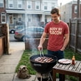 thumbnail image 4 of Mens Body By Bacon T Shirt Funny Bacon Eating Shirt Lover Gift for Dad Grilling Graphic Tees, 4 of 9