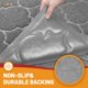 thumbnail image 5 of Tapete para puerta Cosyearn 117 x 89 cm impermeable antideslizante gris, 5 of 7