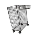 thumbnail image 4 of Cesta de lavandería con ruedas, cesto para ropa, bolsa de almacenamiento para tapete de que ahorra espacio para bandas de resistencia, bloque de negro, 4 of 9