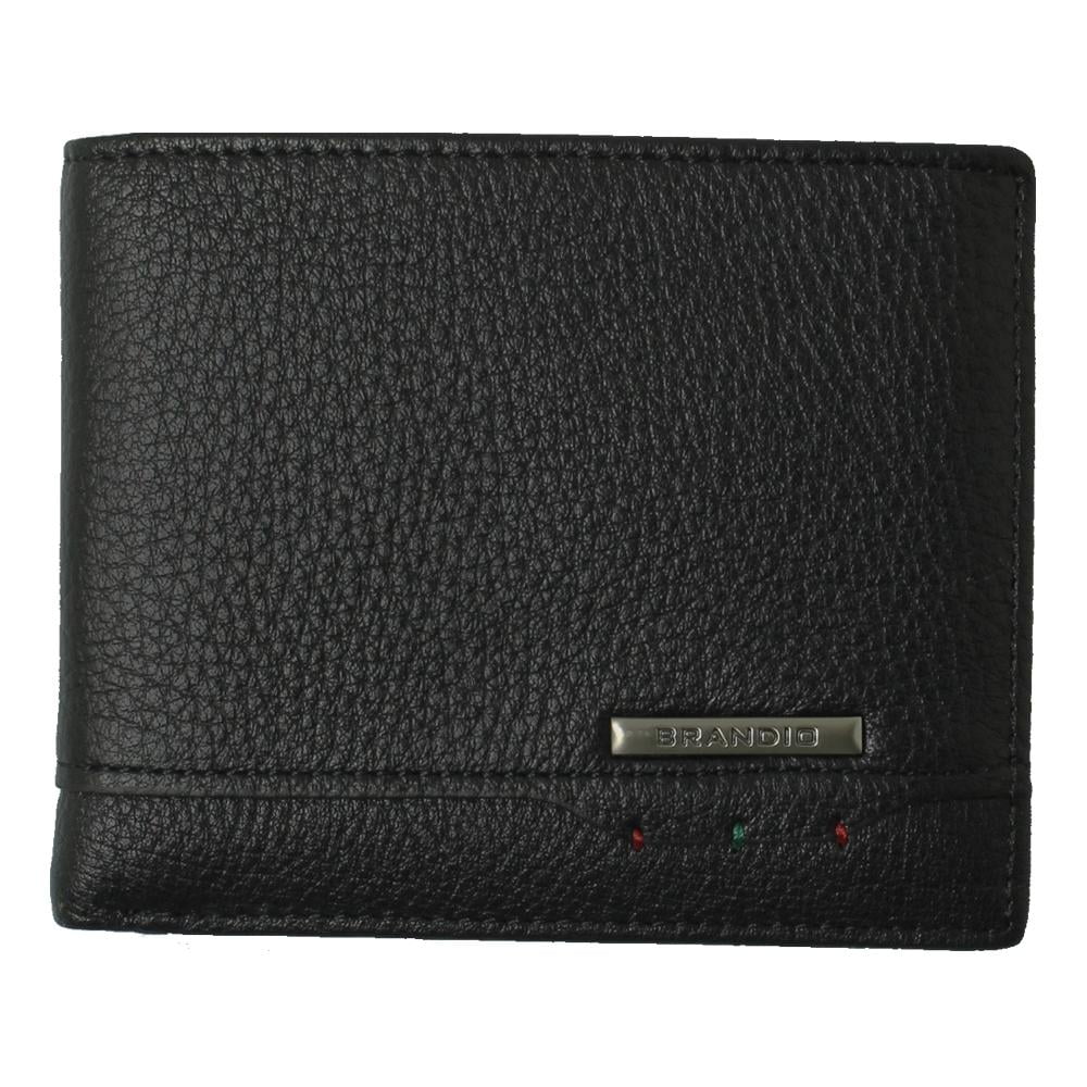 Cartera Brandio 0225 Negra de Piel para Caballero