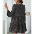 thumbnail image 4 of Vestido floral con botones en la parte delantera, vestido floral de verano para mujer, vestido casual, vestido floral diseñado para durar, 4 of 6