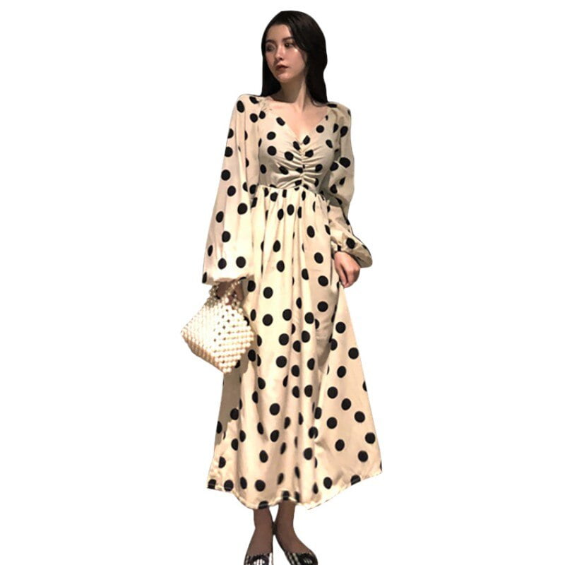 retro fashion polka dot