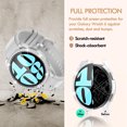 thumbnail image 5 of For Samsung Galaxy Watch 6 44mm Tempered Glass Protector Screen Case Bling Crystal Diamond Full Hard PC Ultra-Thin Scratch Resistant Protective Cover, Clear, 5 of 7