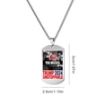 thumbnail image 4 of Collar Trump USA Freedom Metal Shot Fight (Estilo B), 4 of 8