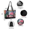 thumbnail image 2 of FORMRS Laptop Tote Bag for Women with 15.6" Computer Compartments Handbag, Art Cat, 2 of 7