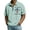 Cyan, variant on Mens American Flag Patriotic Polo Shirts Blue L