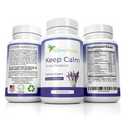 Keep Calm - Anti Anxiety Relief Supplements Formulated for Natural Anxiety Relief - Helps Fight Panic Attacks with a Calming Joy Filled Cortisol Boost - Anti Stress Supplement & Stress Relie