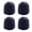 Black, variant on Bling Diamond Valves Stems Caps, 4 Pack Sparkly Handmade Crystal Rhinestone Car Tire Valves Caps, Universal Wheel Tire Valves Stems Protective Covers for Cars SUVs Trucks Motorcycles Bikes(White)