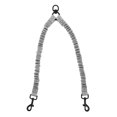 thumbnail image 4 of STRANDCHIC Ergonomic Grey Dog Leash Double Handle Reflective Leash Strong for Pet Control, 4 of 8