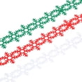 thumbnail image 4 of Unique Bargains 10 Yards White Snow Ribbon, Snow Trim Rope Artificial Snow String for Christmas, 4 of 5