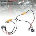 thumbnail image 3 of LED Resistor Decoder, 50W 6Ohm Long Lifespan Turn Signal Bulb Harness Resistor Adapter Excellent Conductivity Anti Flicker  for Daytime Running Light, 3 of 7