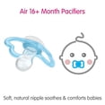 thumbnail image 3 of Chupetes MAM Sensitive Skin, Chupete para Bebés de 16+ Meses, el Mejor Chupete para Bebés Amamantados, Colección de Diseño 'Air Night & Day', Niño, Paquete de 3, 3 of 3