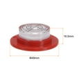 thumbnail image 2 of Uxcell High Precision Horizontal Bubble Level Round Bull's-Eye Level Measuring Layout Tools for RV TV Picture Red White 49x16.5mm, 2 of 7