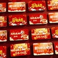 thumbnail image 4 of 50pcs Year Of The Horse New Year Scratch Cards DIY Lucky Reward Cards For Kids With, 4 of 8