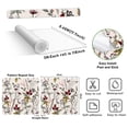 thumbnail image 4 of TOARTi Leaves Wallpaper Butterfly Peel and Stick Colorful Floral Vintage Botanical Wall Decal For Bedroom Living Room 17.3in x 9.8ft, 4 of 8