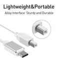 thumbnail image 2 of USB Type B Midi Cable To Type C Connector, Adapter Cable, Piano Audio Cable, 2 of 9
