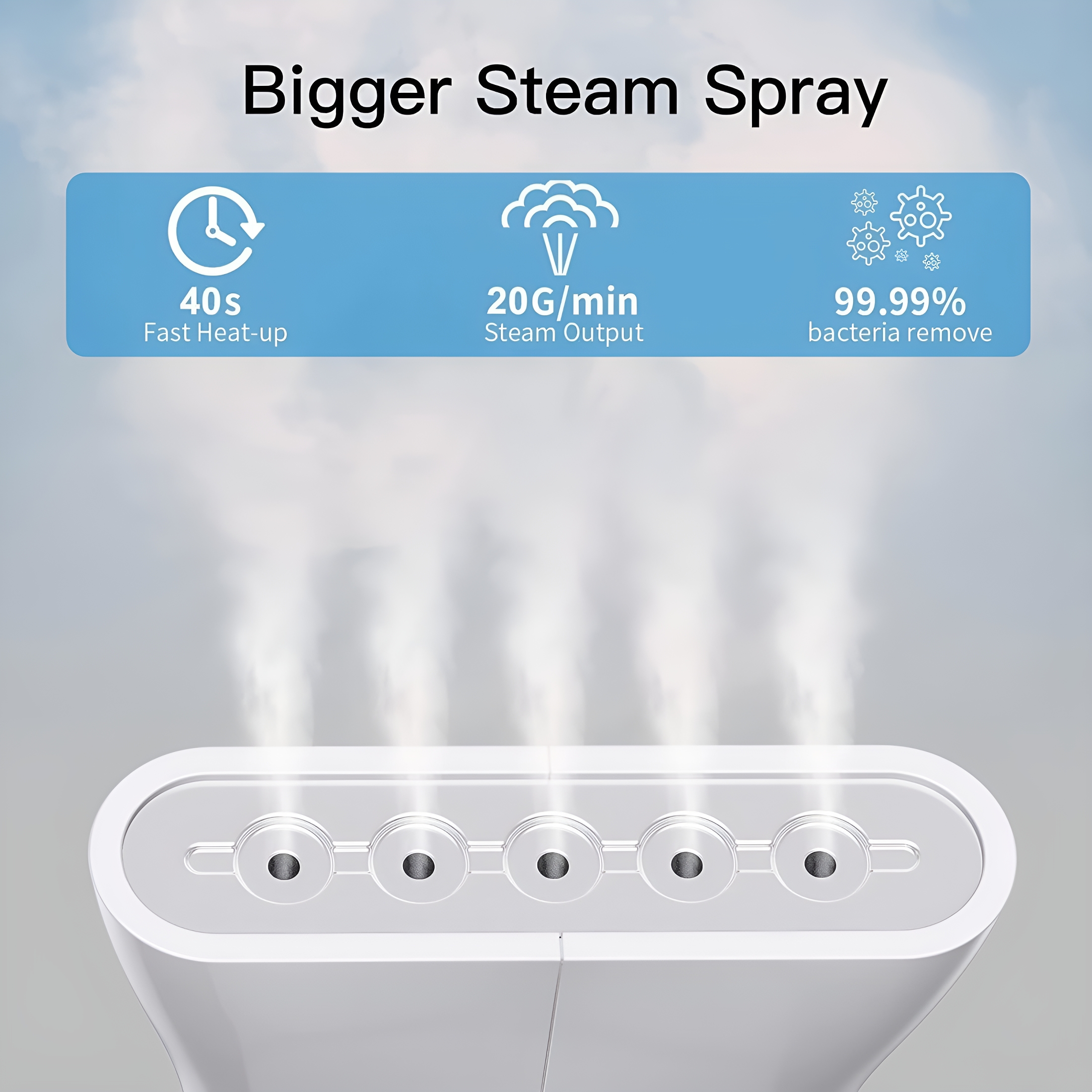 HIBIBUD 2026 New Steamer for Clothes,700W Powerful Handheld Garment Steamer,Portable Travel Steam Iron,150Ml Water Tank for Home, Travel, Clothing, Garment Care, Wrinkle Removal, Fabric Refreshing.
