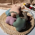 thumbnail image 3 of Baby Bed & Rattle Silicone Pacifier Holder Cute Portable Storage for Boys Girls Protective Pouch for Pacifiers, 3 of 3