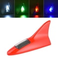 thumbnail image 4 of Walbest Shark Fin Wind Power Waterproof Car Shark Fin Roof Antenna LED Flash Light Lamp for Safety Universal Car Truck SUV Roof Decoration Spoiler Wing, 4 of 7