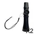 thumbnail image 1 of 2 Kazoos De Fiesta, Portátiles, Profesionales, Ligeros, Color Negro, Para Niños, 1 of 9
