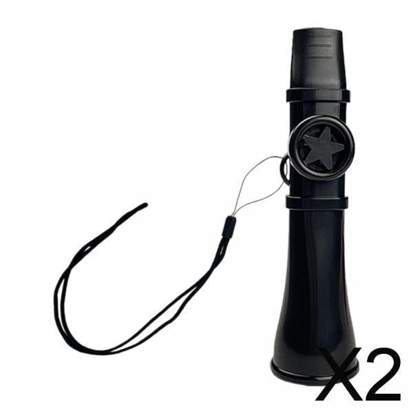 2 Kazoos De Fiesta, Portátiles, Profesionales, Ligeros, Color Negro, Para Niños