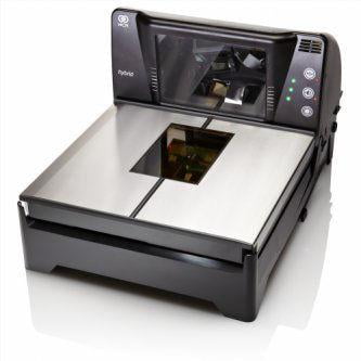 Restored NCR Low Profile Bi-Optic POS Barcode Scanner  Countertop Retail Scanner, High-Speed Multi-Directional Scanning - 7874-4003-9090 (Refurbished)