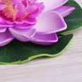 thumbnail image 5 of Flores flotantes artificiales de loto, nenúfar, plantas de jardín para tanque, estanque, decoración, 5 of 5