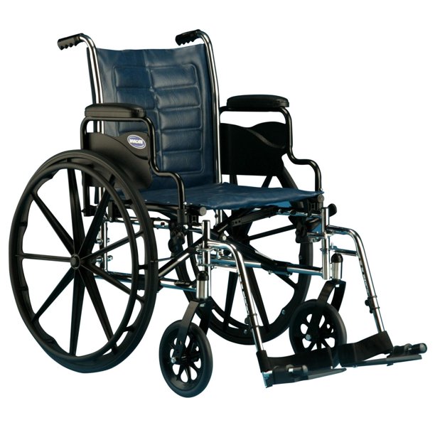 Invacare Tracer IV Heavy Duty Bariatric Folding Wheelchair 20"x18" w