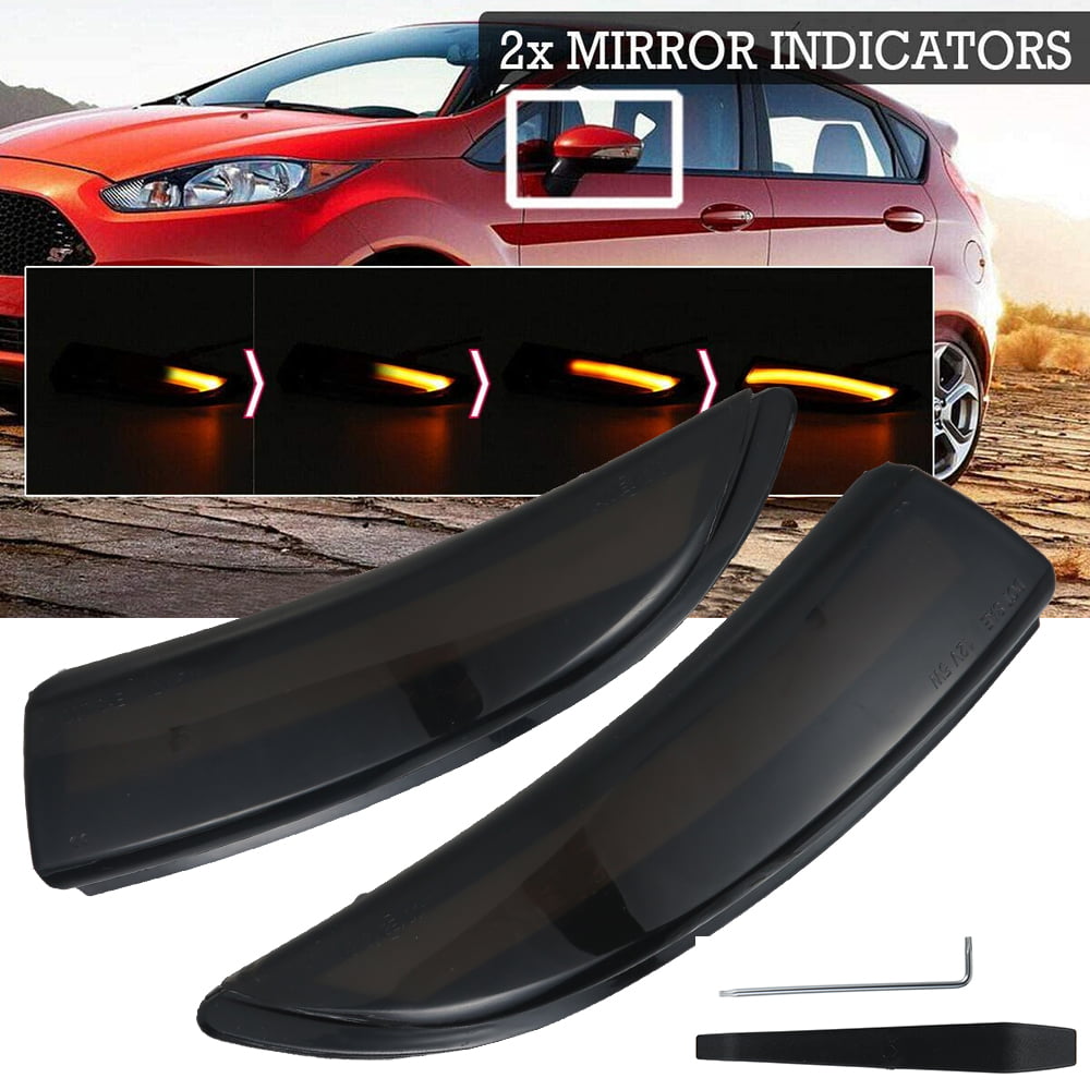 16w Bulb RH Brand New Replacement Electric None Power Folding Long Arm Wing Door Mirror With Heated Glass With Indicator Amber Reflector With Black Mirror Cover Cap Side Of Product Drivers Side