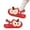Red, variant on Girls Summer Fruit Slippers Thick Sole Indoor Outdoor Cute Childrens Home Shoes