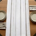 thumbnail image 5 of Table Runners 72 Inches Long Dress Scarves, White Wood Grain Farmhouse Kitchen/Dining Table Runner, Coffee Tablerunners, Vintage Farmhouse Wooden Board 14x72 Inch, 5 of 9
