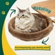 thumbnail image 3 of Cama Escritorio para Gatos FAHKNS con Tela de Piel Sintética Suave para Gatos de Interior, 3 of 7