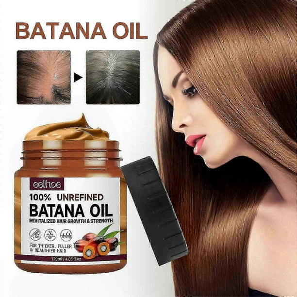 Pure Batana Oil for Improved Hair Growth and Fullness Suitable for All Types