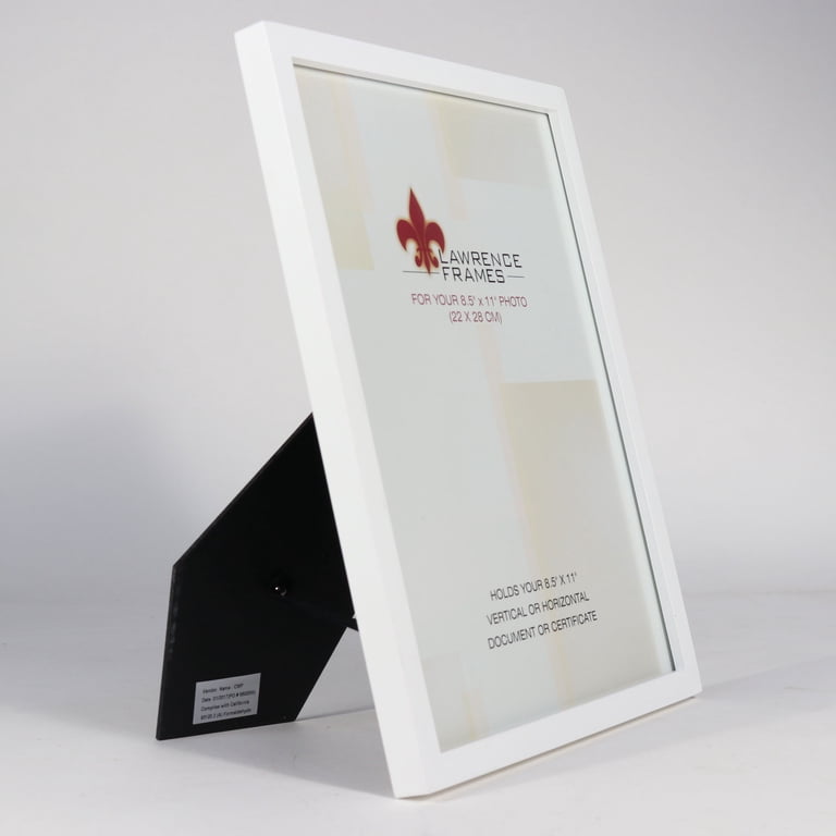 ロージー・ハンティントン＝ホワイトリー 直筆？サイン入り写真 COA付 Lawrence Frames, 8.5x11 White Wood Certificate Picture Frame