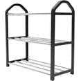 thumbnail image 4 of CIMAXIC Household Three-layer Shoe Storage Rack Durable 3-tier Shoe Rack Organizer,17.72"X16.73"X7.68", 4 of 5