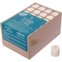 Hosley Set of 72, Unscented Ivory Votive Candles