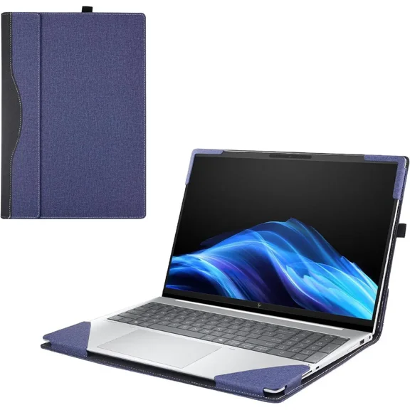14 inch Laptop Cover Case for HP EliteBook Ultra G1i /G1q /G1q8 & for 14'' EliteBook X G1a Notebook AI PC Sleeve, PU Leather Protective Cover Notebook Sleeve