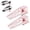 Pink, variant on Qinain Hydraulic Car Ramps 2 Pack - 11000Lbs Capacity Low Profile Vehicle Ramps for Oil Changes,