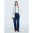 thumbnail image 3 of Free Assembly Women's and Women's Plus Cotton Grandpa Cardigan Sweater, Sizes XS-4X, 3 of 6