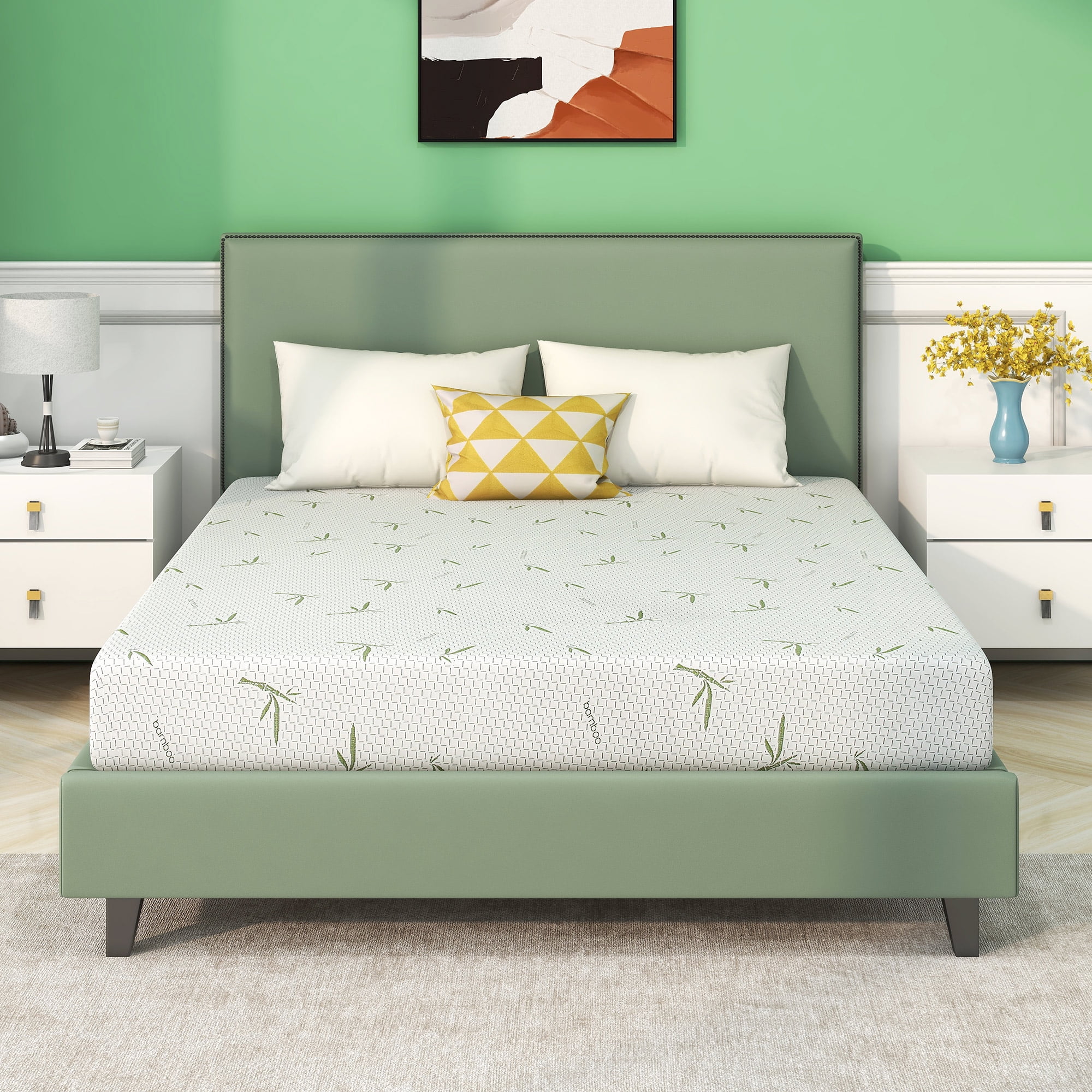Full Mattress,6 inch Comfortable Memory Foam Mattress in a Box ,Medium