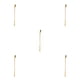 thumbnail image 3 of Cuchara mezcladora de acero inoxidable sweethay 5piezas oro Escribe un, 3 of 6