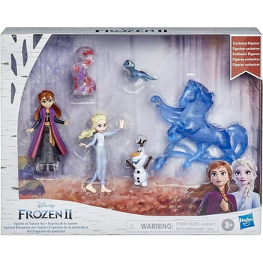 Disney's Frozen 2 Spirits of Nature Set, Includes 5 Dolls, 2 Capes, 1 Accessory