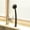 Black, variant on Standing Dish Brush with Suction Cup Base for Kitchen Sink, 11-Inch Heavy Duty Scrubber with Scraper Edge for Pots and Pans, Ergonomic Long Handle Cleaning Brush, 2-Pack