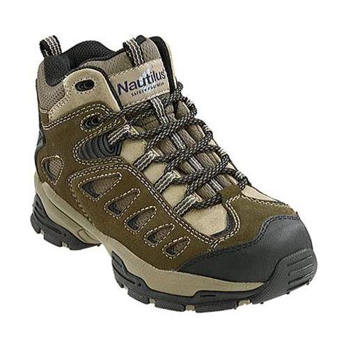 FSI FOOTWEAR SPECIALTIES INTERNATIONAL NAUTILUS Nautilus Safety Footwear Women's Steel Toe EH Work Boots Tan/Brown/Black - N9171