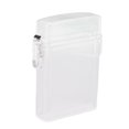 thumbnail image 2 of Estuche para cigarrillos de plástico impermeable, gran capacidad, transparente, 2 of 14