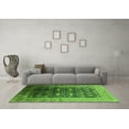 thumbnail image 3 of Ahgly Company Indoor Rectangle Oriental Green Industrial Area Rugs, 8' x 10', 3 of 4