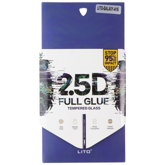 LITO 2.5D Full Glue Tempered Glass for Samsung Galaxy A15 - Clear