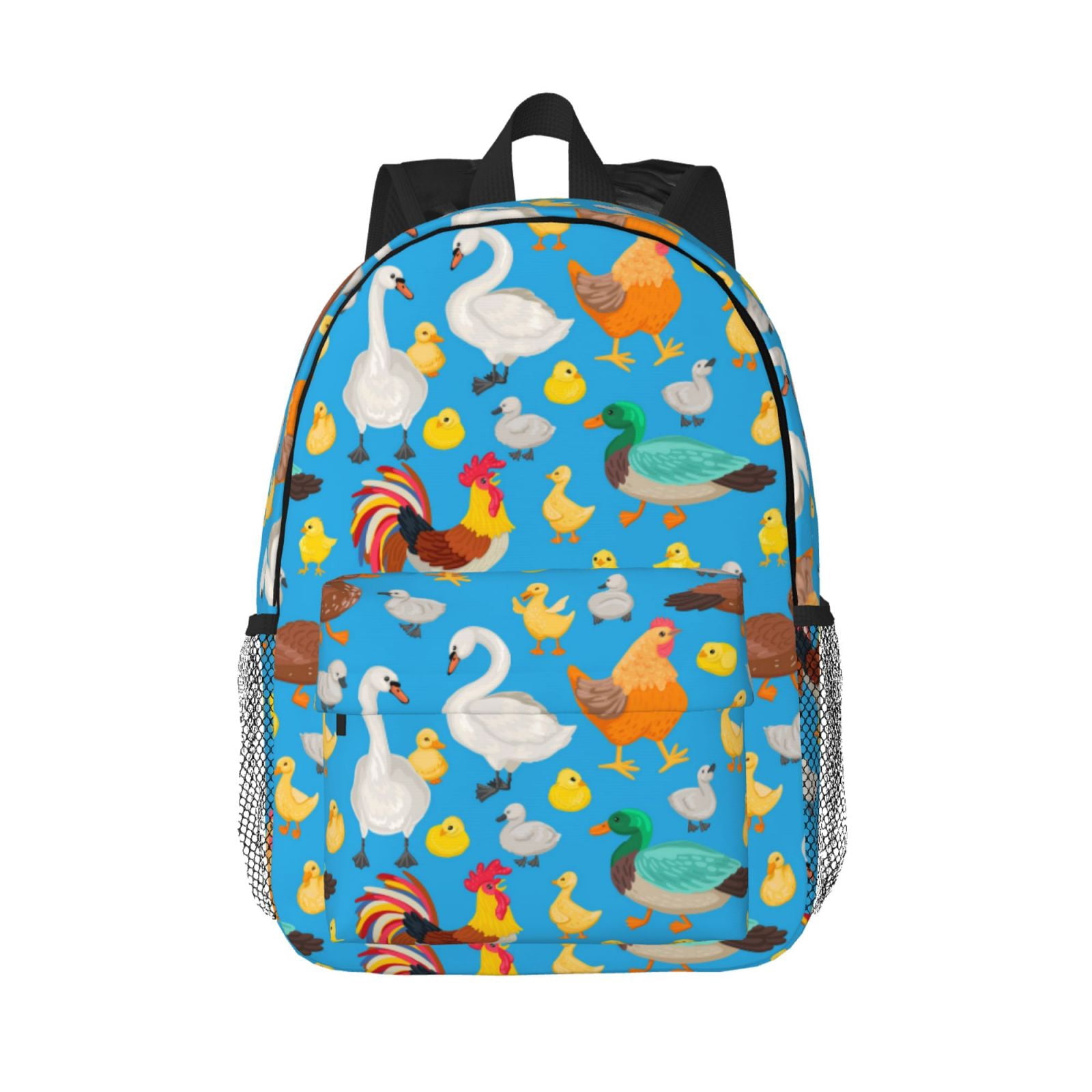 Rooster Pattern Print Backpack main image 0